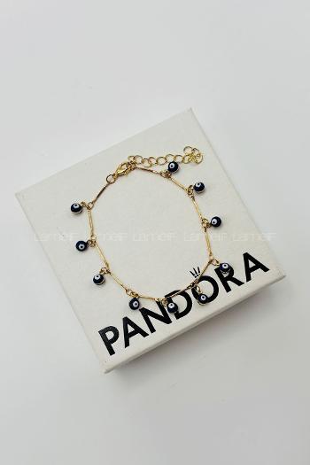 Navy Blue Without Accessories Gold Straight Wristband