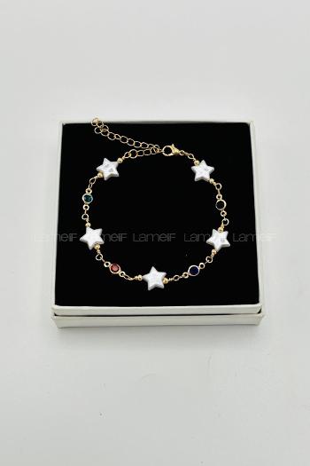 Gold-6 Without Accessories Gold Straight Wristband