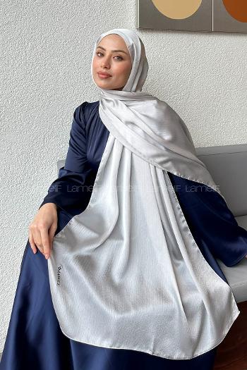 Lamelif Janjan Şal Gümüş