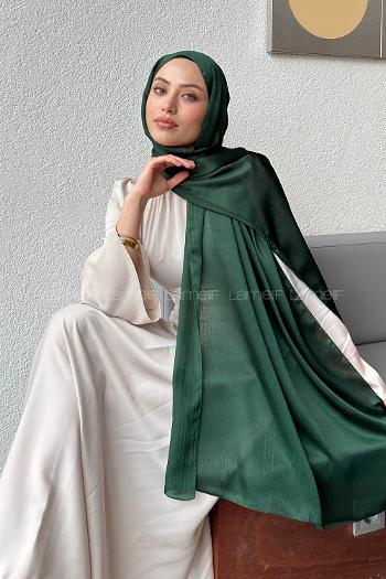 Lamelif Janjan Şal Zümrüt Yeşili