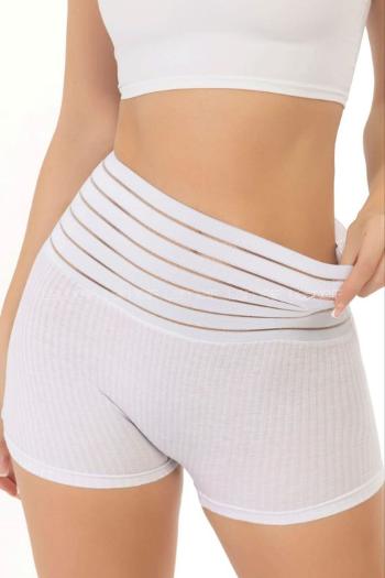 White Combed Fabric Scanties