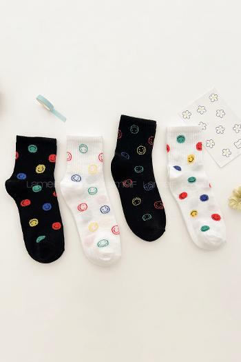 Lamelif 4lü Gülen Yüz Kolej Çorap