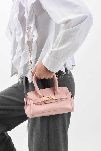 Pink Without Accessories Skin Hand Bag Arm Bag Bag
