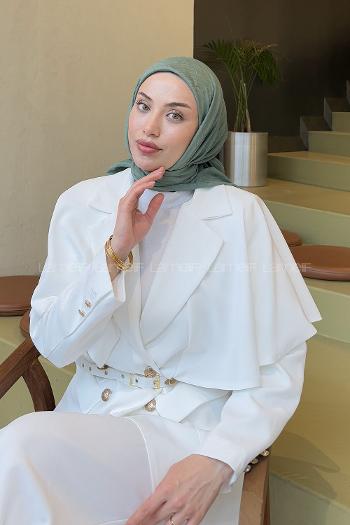 Lamelif Bambu Eşarp Çağla Yeşili