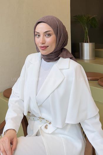 Lamelif Bambu Eşarp Soft Kahve