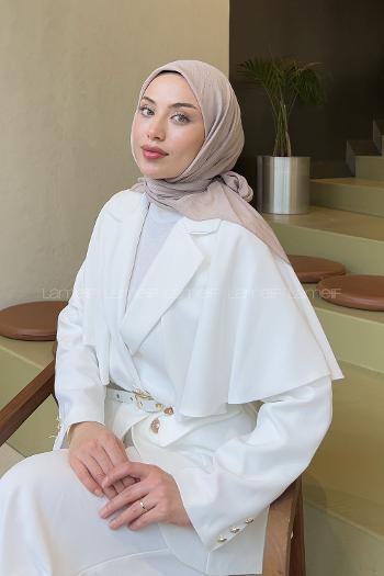 Lamelif Bambu Eşarp Vizon