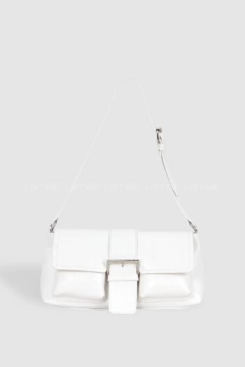 Lamelif Holly Kadın El ve Omuz Çantası Beyaz