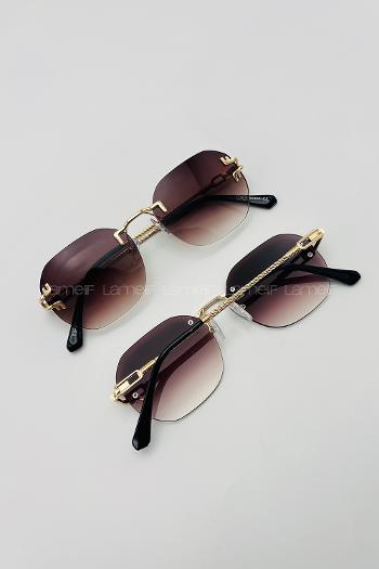 Lamelif Bumble Luxery Kahverengi Güneş Gözlüğü