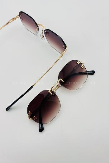 Lamelif Bumble Luxery Kahverengi Güneş Gözlüğü