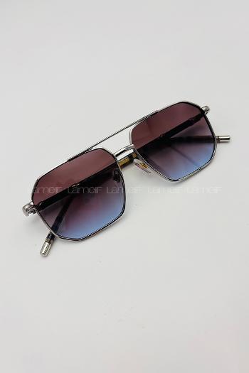 Lamelif Burberry İmzalı Luxery Blok Renk Güneş Gözlüğü