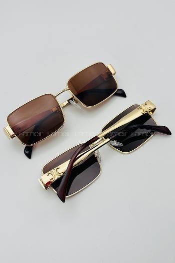 Lamelif Celine Luxery Kahverengi Güneş Gözlüğü
