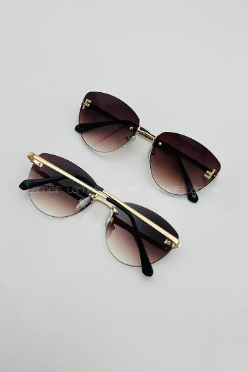 Lamelif Fendi Luxery Kahverengi Güneş Gözlüğü