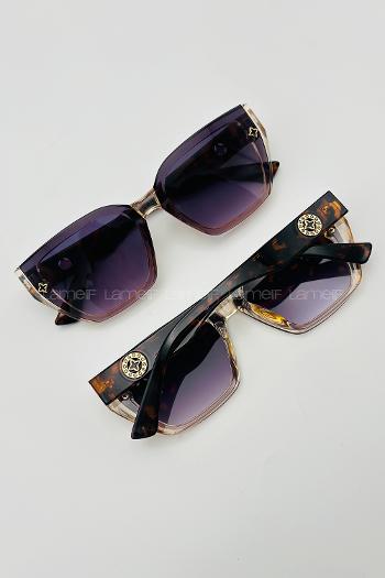 Lamelif LV İmzalı Luxery Blok Renk Güneş Gözlüğü