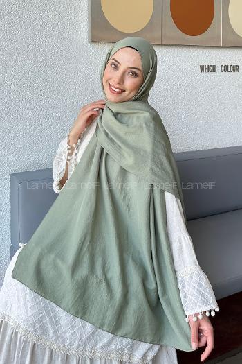 Lamelif Comfort Pamuk Şal Adaçayı