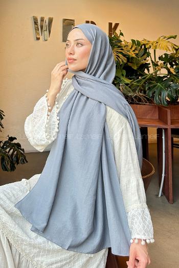 Smoked Cotton Cotton Fabric Straight Shawl