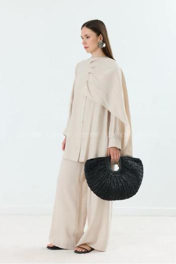 Black Buckle Skin Hand Bag Bag