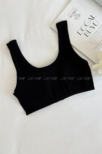 Lamelif Askılı Pedli Fermuarlı Sporcu Sütyen