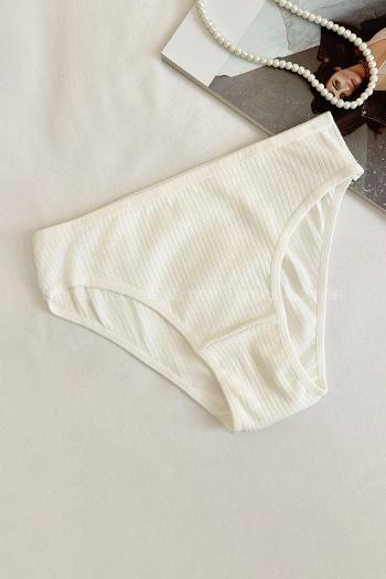 Lamelif Kotton Bayan Klasik Fitilli Külot