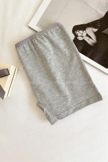 Gray Cotton Fabric Scanties