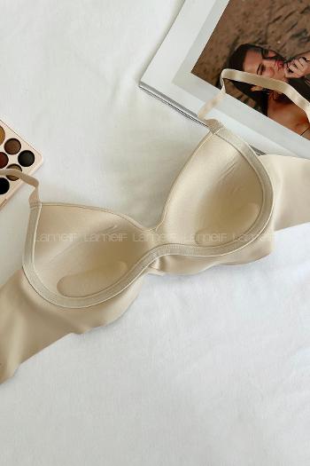 Skin Cotton Fabric Underwire Support Bralet