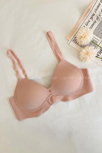Powder Cotton Fabric Underwire Support Bralet