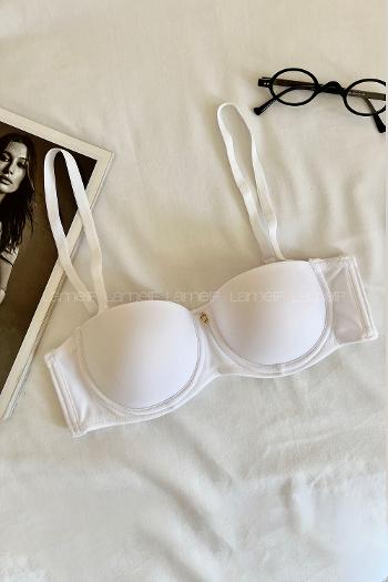 Lipstick Cotton Fabric Underwire Support Bralet