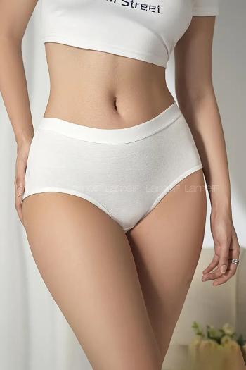 White Cotton Fabric Scanties