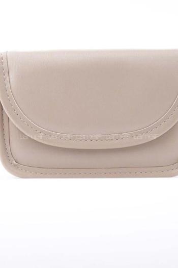 Lamelif Mini Kutu Çapraz Çanta Kadın Vizonrengi