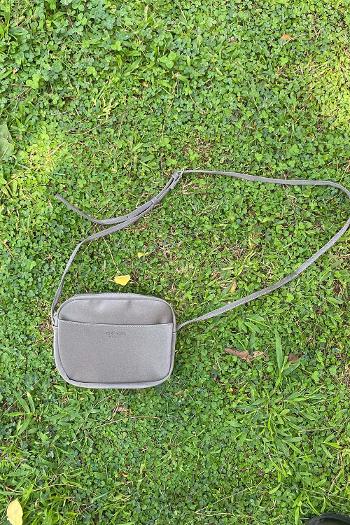 Lamelif Mini Urban Çapraz Askılı Çanta Gümüş