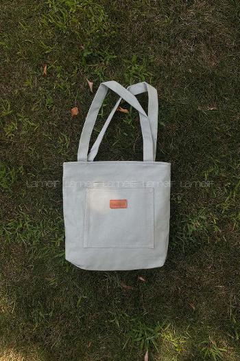 Plum Green Without Accessories Rope Hand Bag Bag