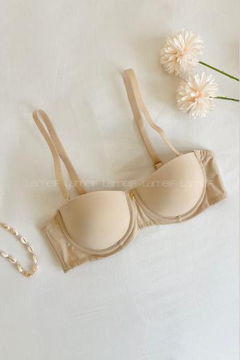 Skin Cotton Fabric Underwire Support Bralet