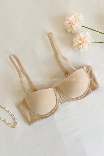 Skin Cotton Fabric Underwire Support Bralet