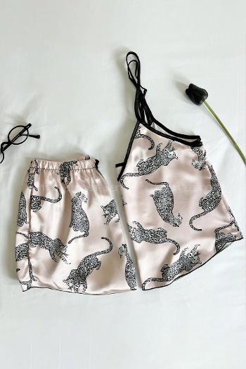 Lamelif Saten Takım Desteksiz