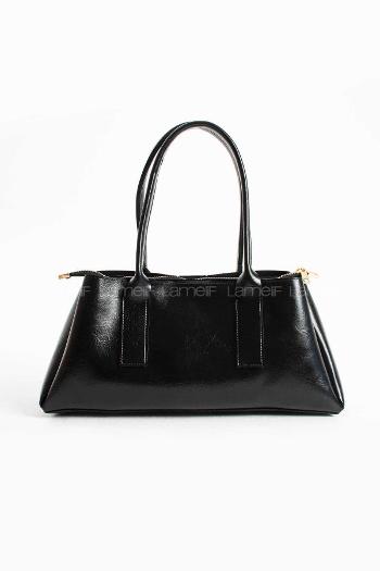 Lamelif Zeına Model Kadın El Ve Omuz Çantası Siyah