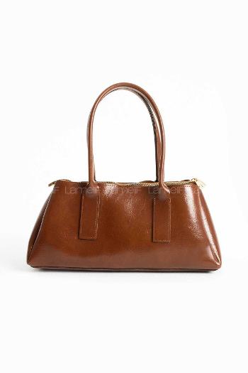 Lamelif Zeına Model Kadın El Ve Omuz Çantası Taba