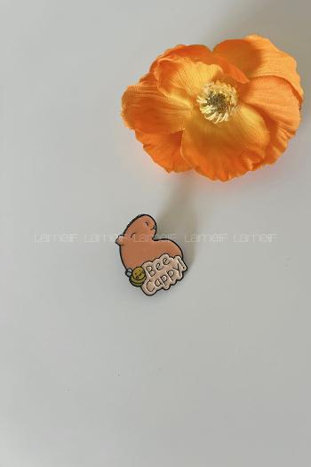 Modalamelif Bee Cappy Demir Broş