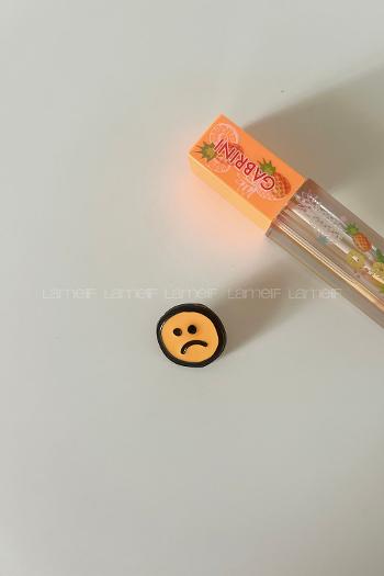 Modalamelif Üzgün Mod Demir Broş