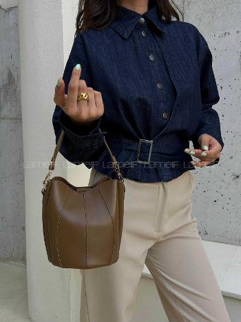 Oil Green Without Accessories Skin Hand Bag Arm Bag Bag