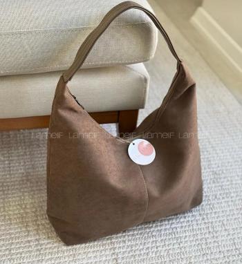 Lamelif Salaş Süet Detay Milano Kadın Kol Çanta