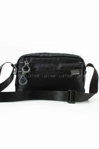 Lamelif San Morris Kadın 3 Gözlü Paraşüt Kumaş Ayarlanabilir Çapraz Askılı Çanta