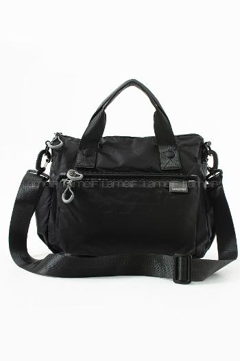 Black Buckle Skin Hand Bag Bag