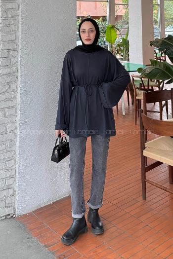 Anthracite Crew Neck Long Arm Sweatshirt