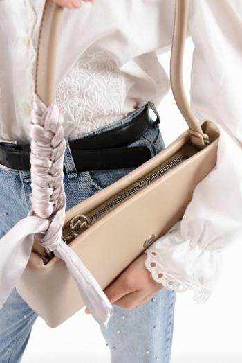 Mink With Suspenders Skin Hand Bag Arm Bag Bag