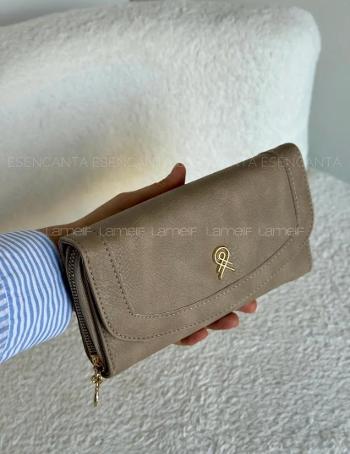 Mink Buckle Skin Hand Bag Bag