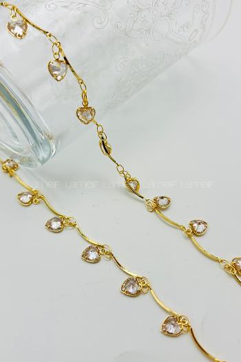 Gold Gold Straight Necklace