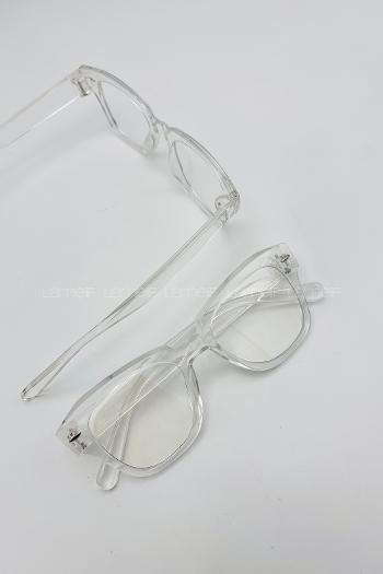 Lamelif İnes Şeffaf Çerçeve Şeffaf İmaj Gözlük