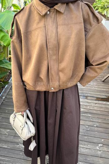 Lamelif Scuba Süet Mont Camel