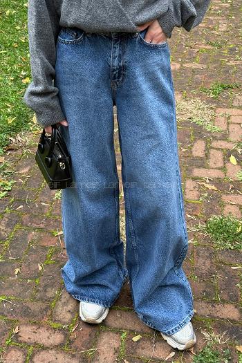 Lamelif Bol Paça Pantolon Yıkama