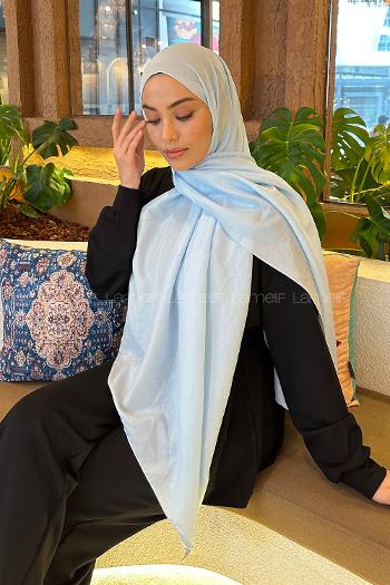 Lamelif Brisa Vual Şal Bebe Mavisi