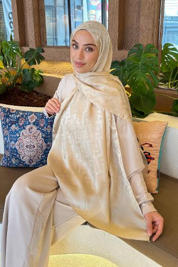 Lamelif F Desen Janjan Jakar Şal Camel